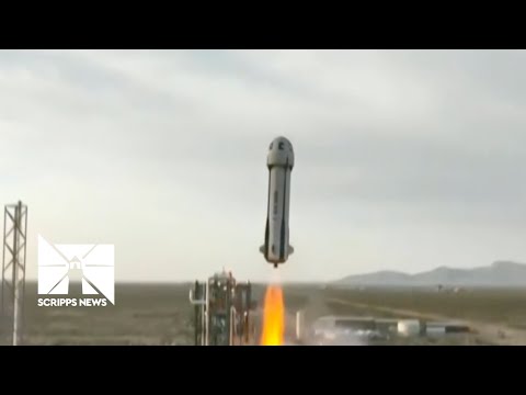 BLAST OFF! Blue Origin launches first-ever all female crew into space