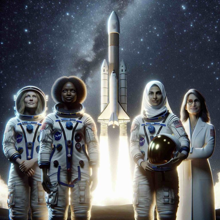 発射準備: 歴史的な女性のみのクルーと宇宙旅行の未来